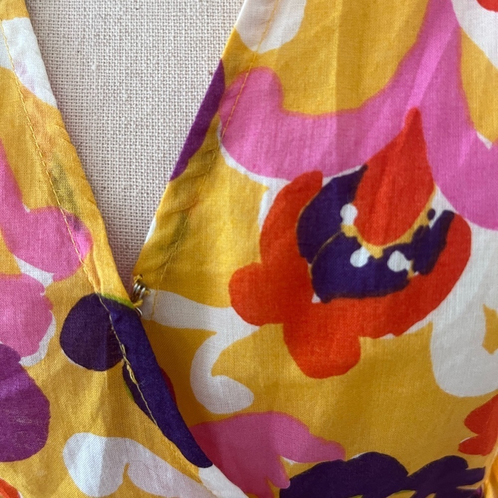 Floral Ruffle Maxi Dress - Picture 6 of 7